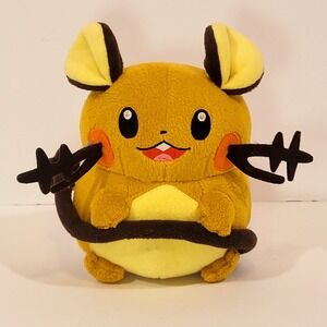 Pokémon Dedenne Plush 8" Electric Mouse Stuffed Animal No Tags EUC